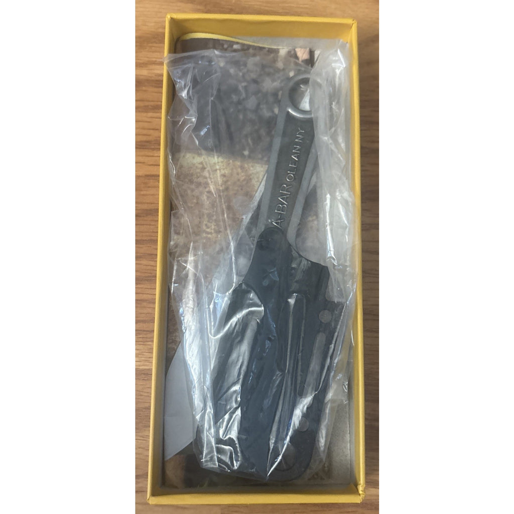 KA-BAR 1119 Forged Wrench Knife 3" 425 Stainless Fixed Blade EDC Sheath USA