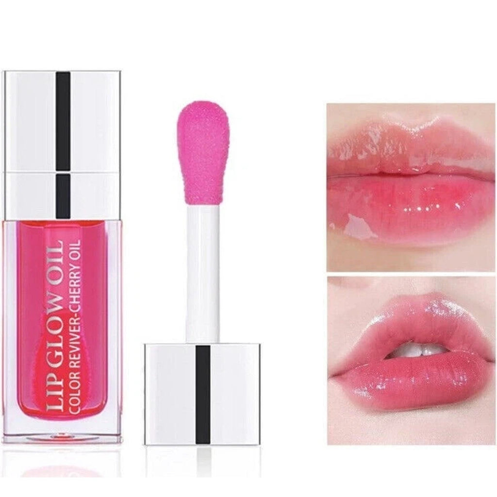 Lip Glow Oil COLOR - 015 CHERRY, Cherry Oil Infused Glossy Color Awakening NEW