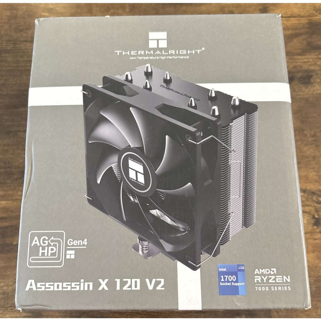 Thermalright Assassin X 120 V2 RYZEN CPU Fan Cooler w/ Heatsink 1500RPM AM5/AM4
