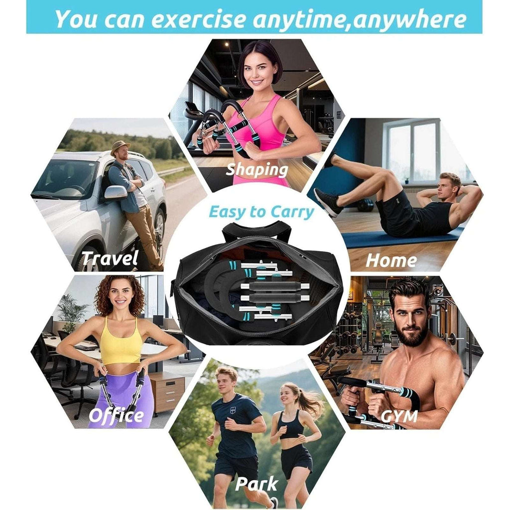 Twister Arm Trainer Shoulders Chest Back Legs Home Workout Equipment 45-90lb