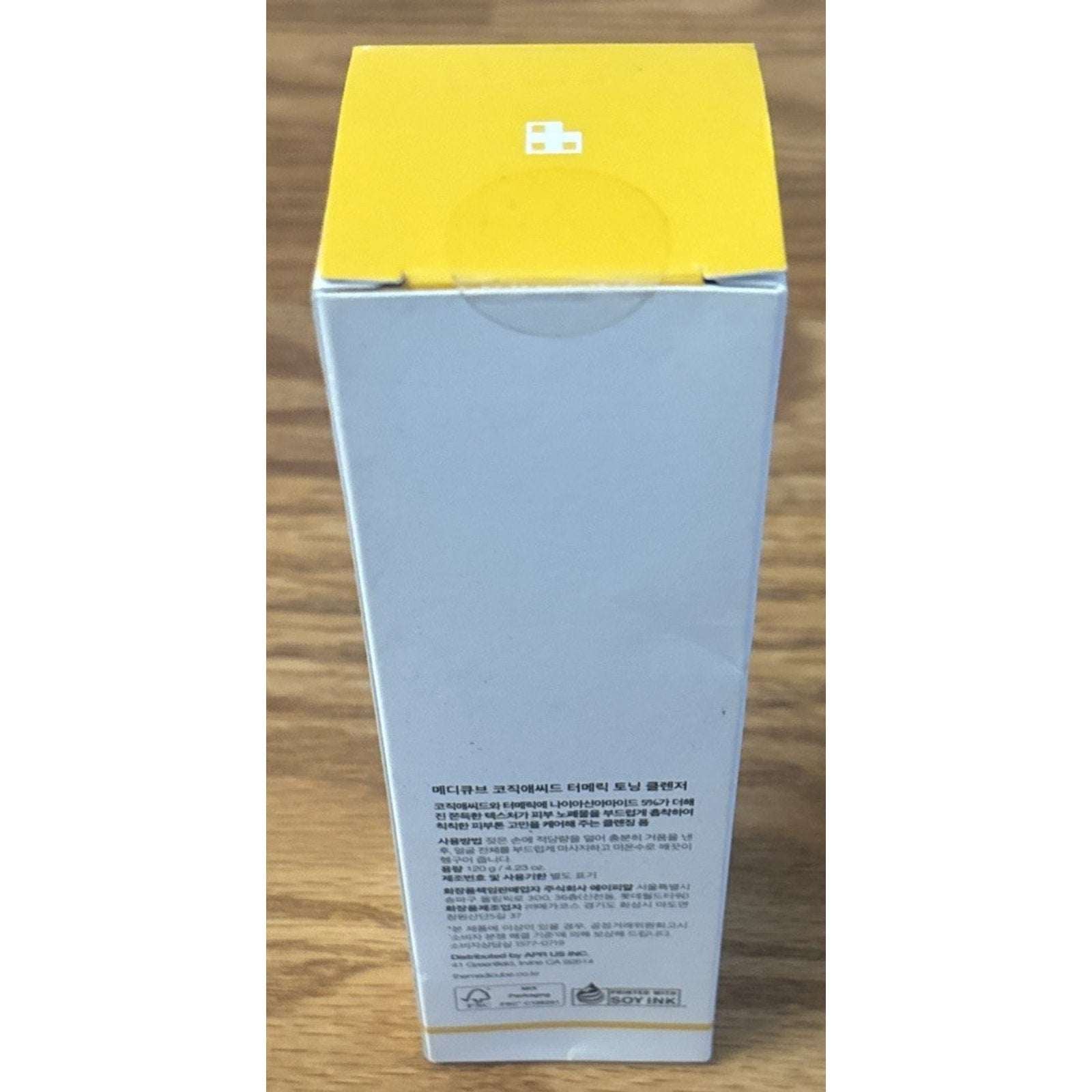 MEDICUBE Kojic Acid Turmeric Toning Cleanser, 4.23 oz New/Sealed EXP 12/2027