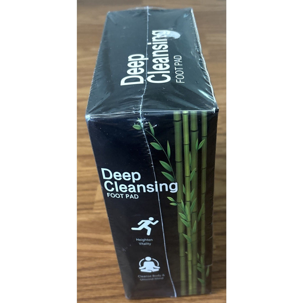 100 Deep Cleanse Detox Foot Patches Bamboo Vinegar Charcoal Wormwood Tourmaline