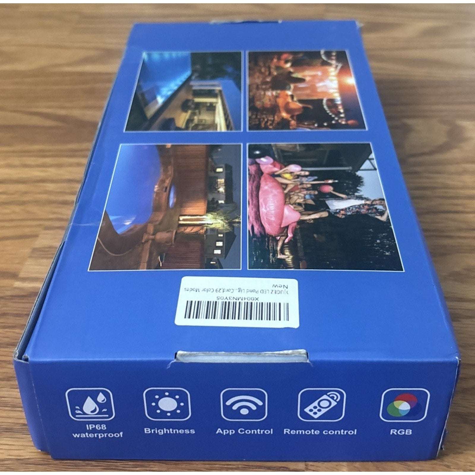 LED Pool & Fountain RGB Light Kits for Above Ground/Inground Pools APP w/Control