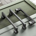 Cobbe 30 Pack Black Kitchen Bathroom Cabinet Handles, Drawer Pulls 5 Inch (CtoC)
