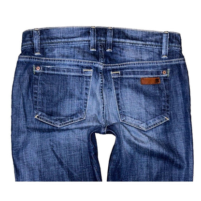 Joe's Jeans Cigarette Low Rise Straight Leg Stretch Jeans in Sandy Wash Size 27