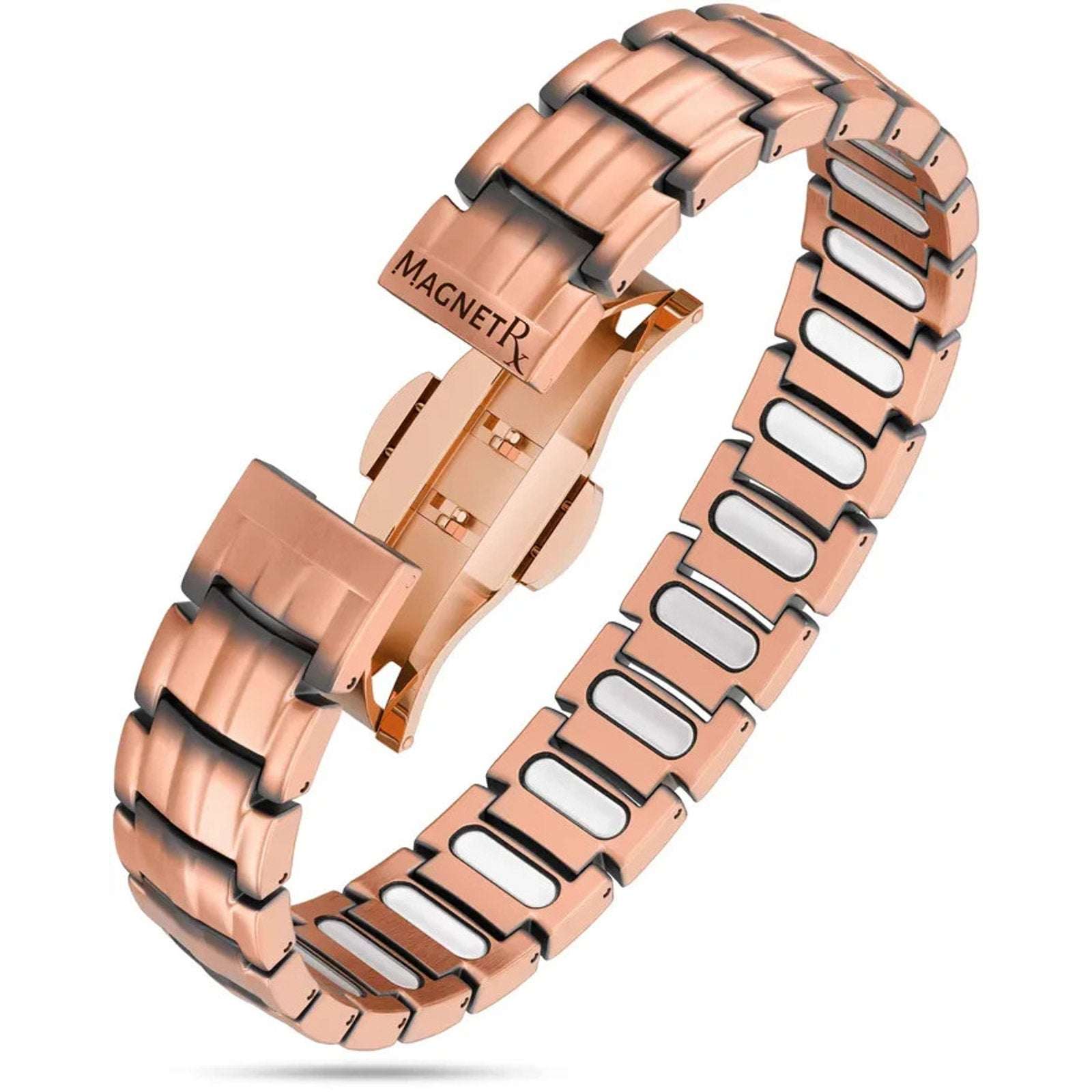 MagnetRX EllipseMAX 5X Strength Copper Magnetic Bracelet
