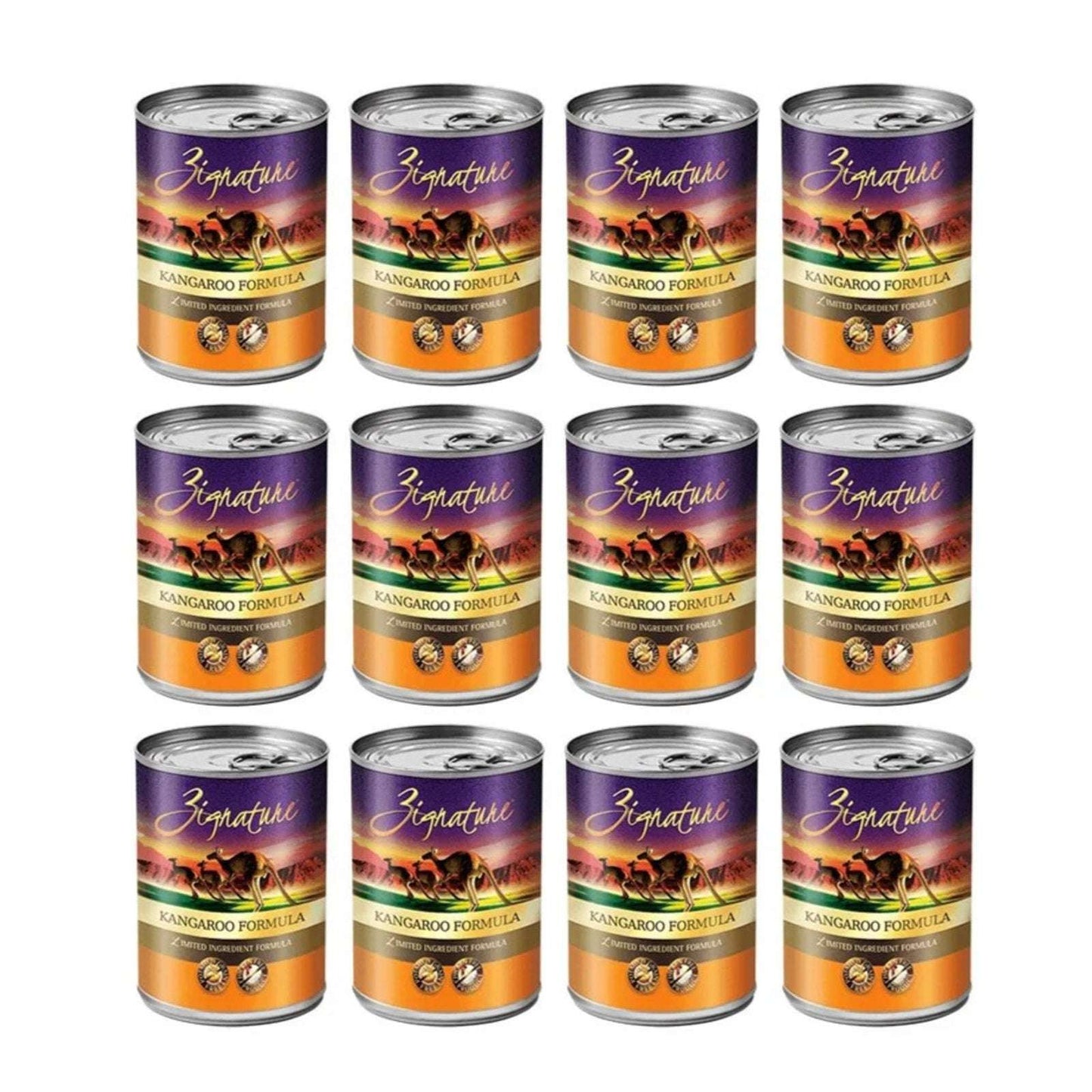 Zignature Kangaroo Limited Ingredient Formula Wet Dog Food 13oz, CASE OF 12
