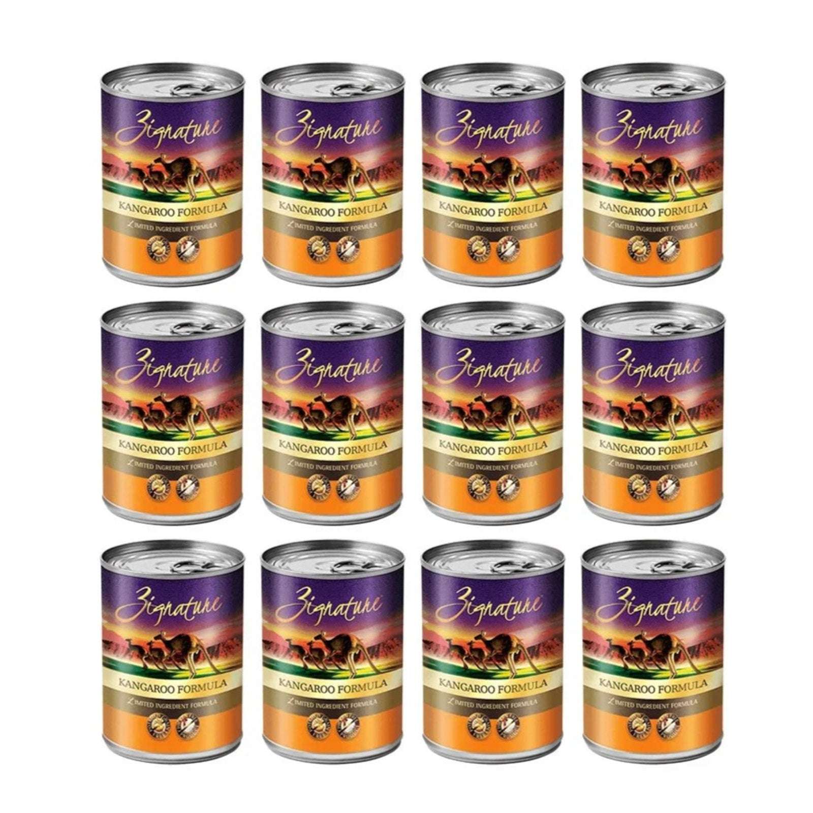 Zignature Kangaroo Limited Ingredient Formula Wet Dog Food 13oz, CASE OF 12