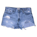MADEWELL The Perfect Jean Short Destroyed Cut Off Denim Shorts Size 32