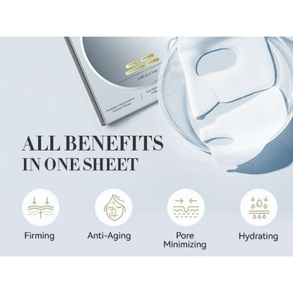 8 x Bagavs Collagen Face Mask Probiotics Hyaluronic Acid Firming Pore Minimizing