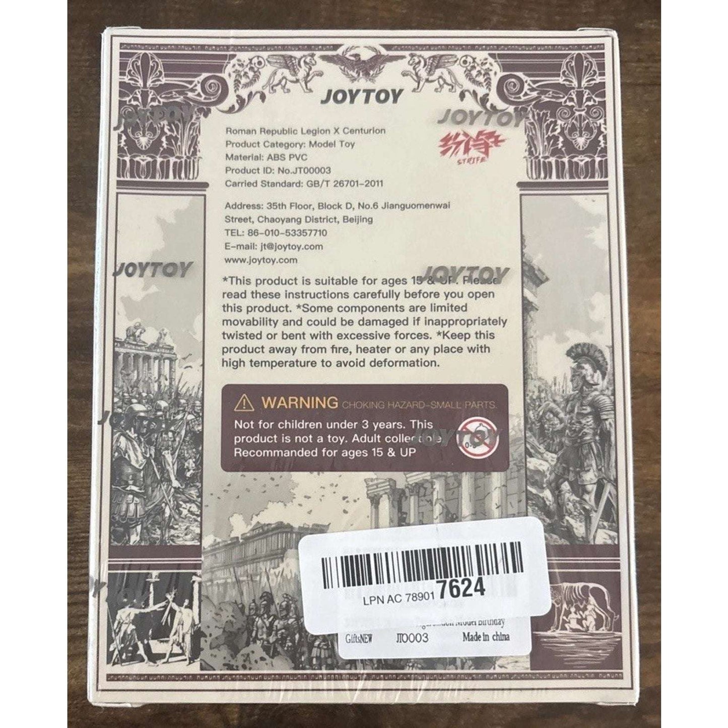 LEGION X CENTURION ROMAN REPUBLIC STRIFE JOYTOY ACTION FIGURE 1:18 SEALED READ!!