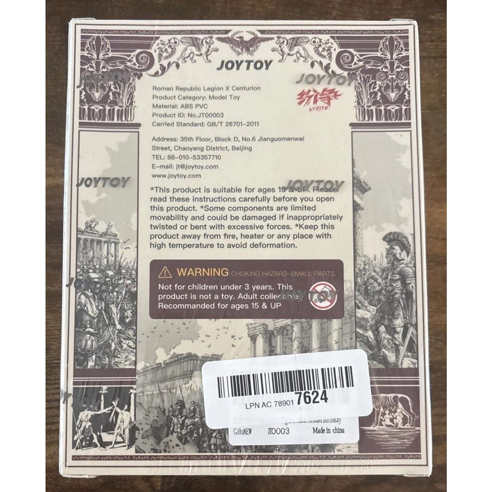 LEGION X CENTURION ROMAN REPUBLIC STRIFE JOYTOY ACTION FIGURE 1:18 SEALED READ!!