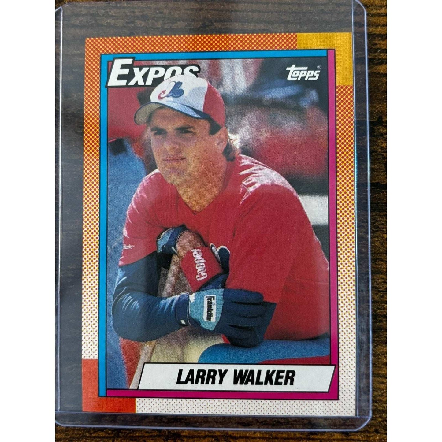 1990 Topps #757 Larry Walker RC Montreal Expos HOF