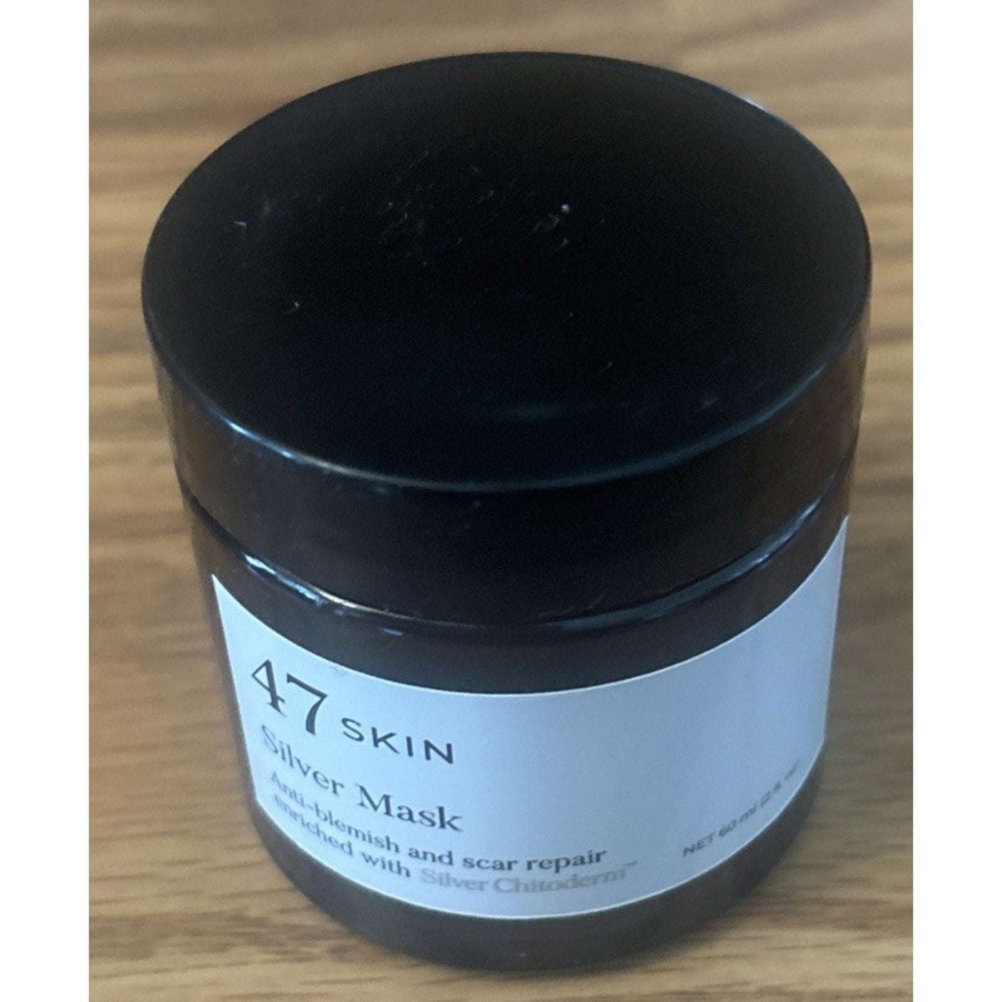 47 Skin Silver Mask, Anti-Blemish and Scar Repair w/ Silver Chitoderm, 2 fl oz.