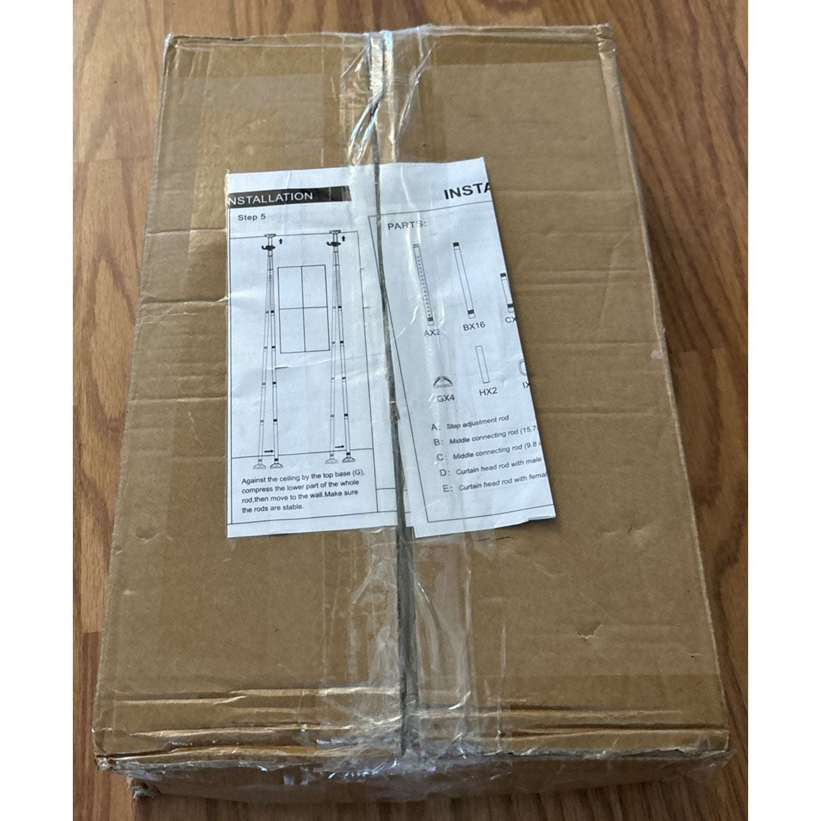 Curtain Holder Room Divider, No Drilling Room Separation 4-10ft(H) 28-70inch(W)