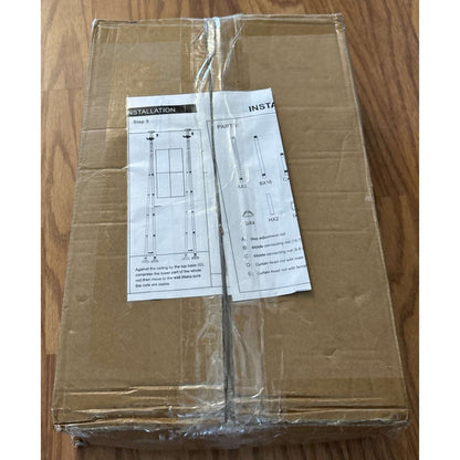 Curtain Holder Room Divider, No Drilling Room Separation 4-10ft(H) 28-70inch(W)