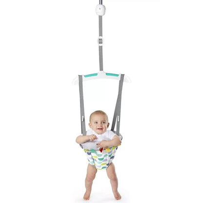 Bright Starts Playful Parade Door Jumper for Baby with Adjustable Strap, 6 Month