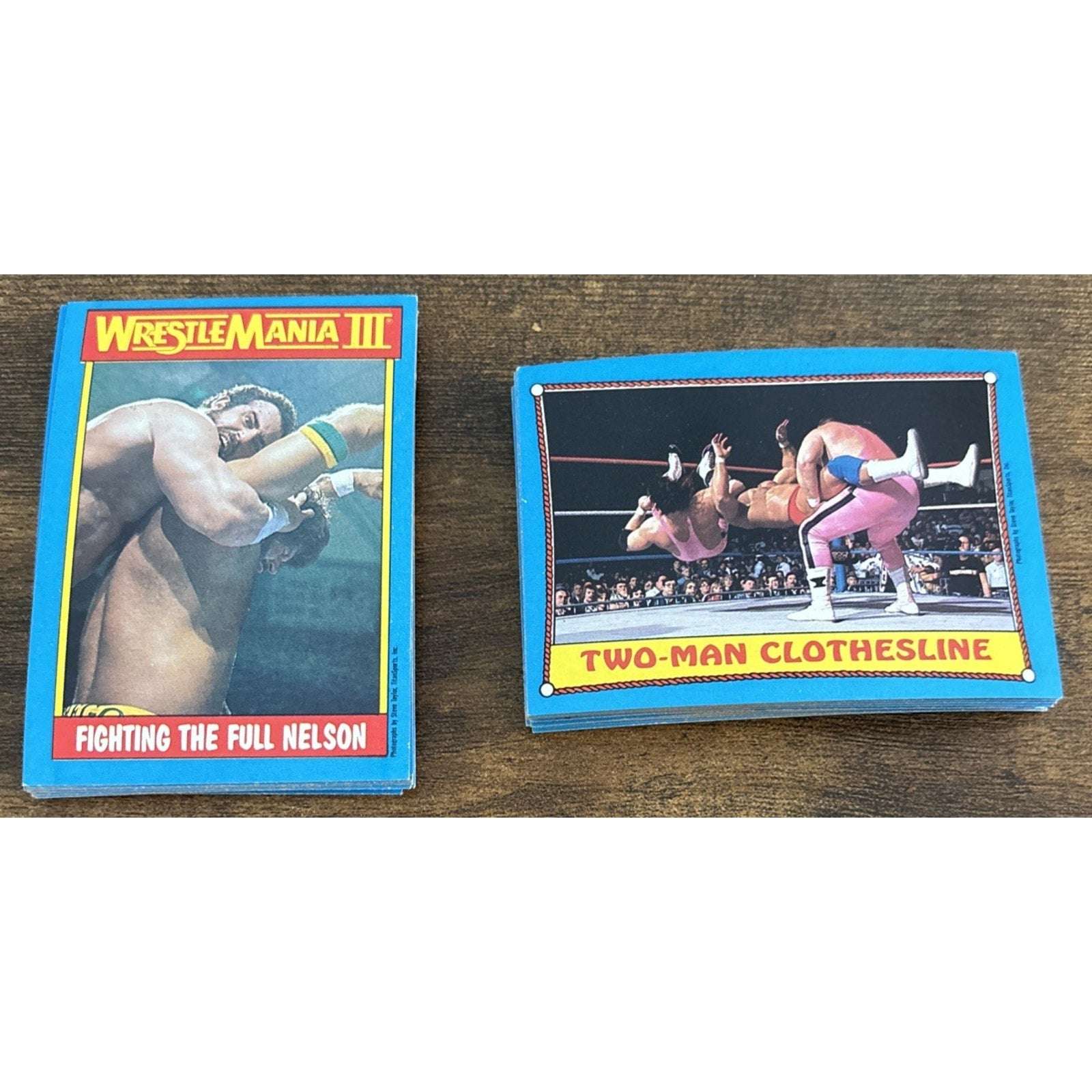 1987 Topps WWF Partial 48 Card Set Honky Tonk King Kong Bundy Koko Billy Jack ++