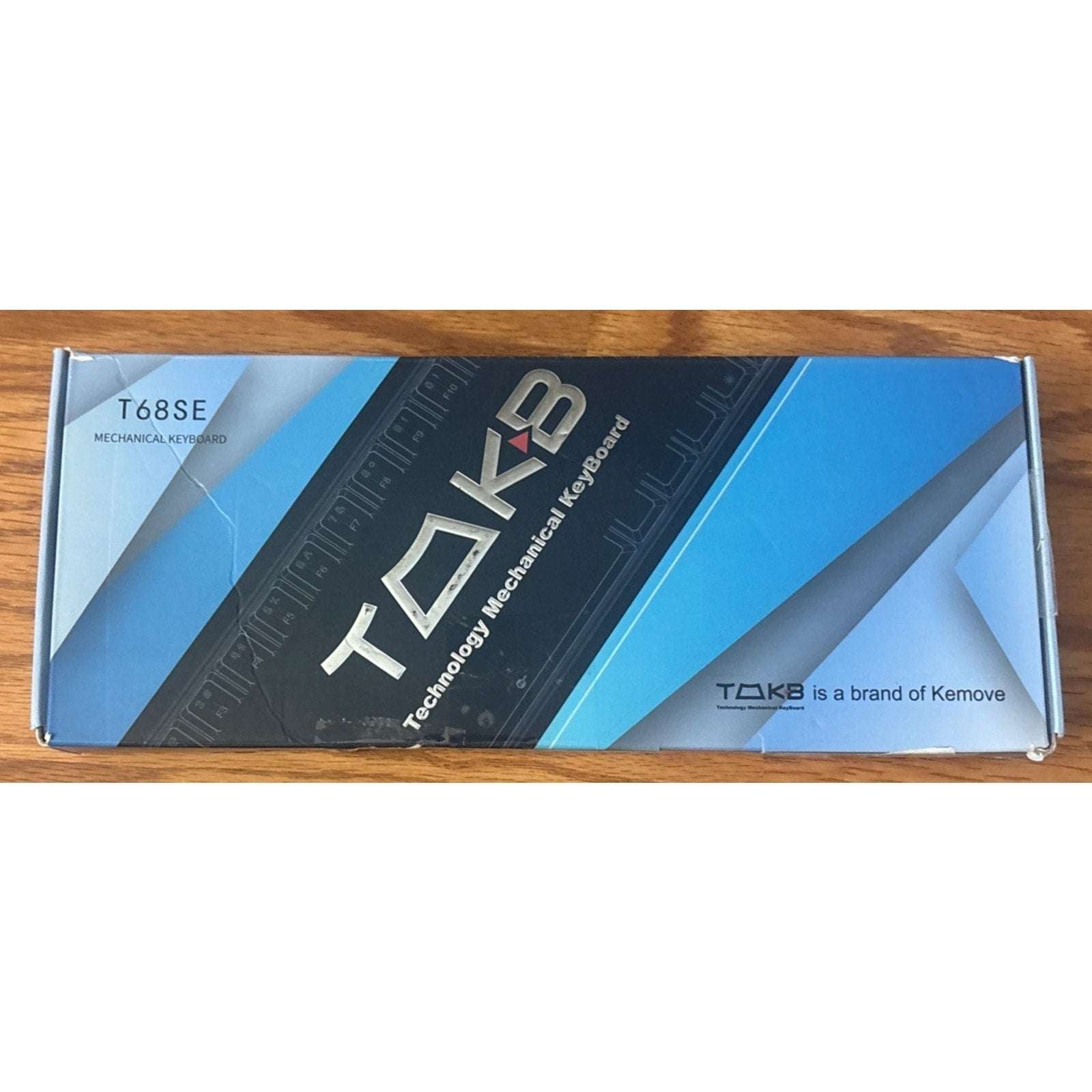 TMKB T68SE Gaming Keyboard, 60% Mechanical LED Backlit Mini 68 Key Red Switches