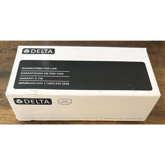 Delta 75950-BL Trinsic Single Bar Tissue Toilet Paper Roll Holder - Matte Black