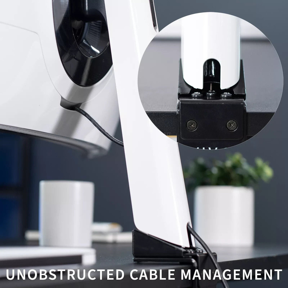 VIVO Desk Clamp Adapter Designed for Samsung G7 & G9 OEM Monitor Stands