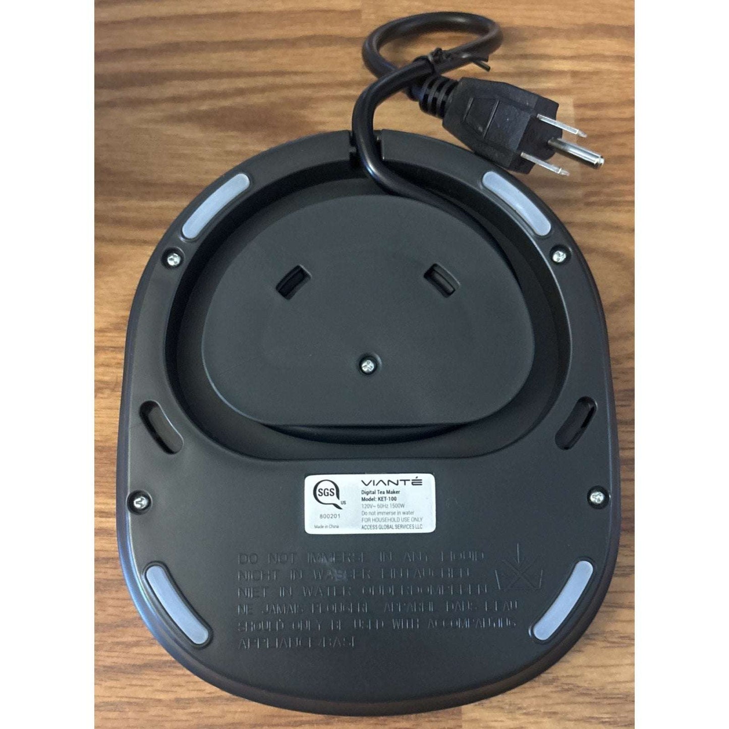 VIANTE Digital Electric Tea Kettle Infuser Temperature Control Keep Warm KET-100