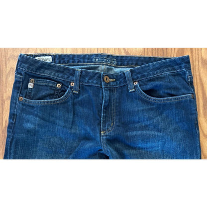 BIG STAR Mia Boot Cut Medium Blue Stretch Denim Jeans Size 31 R