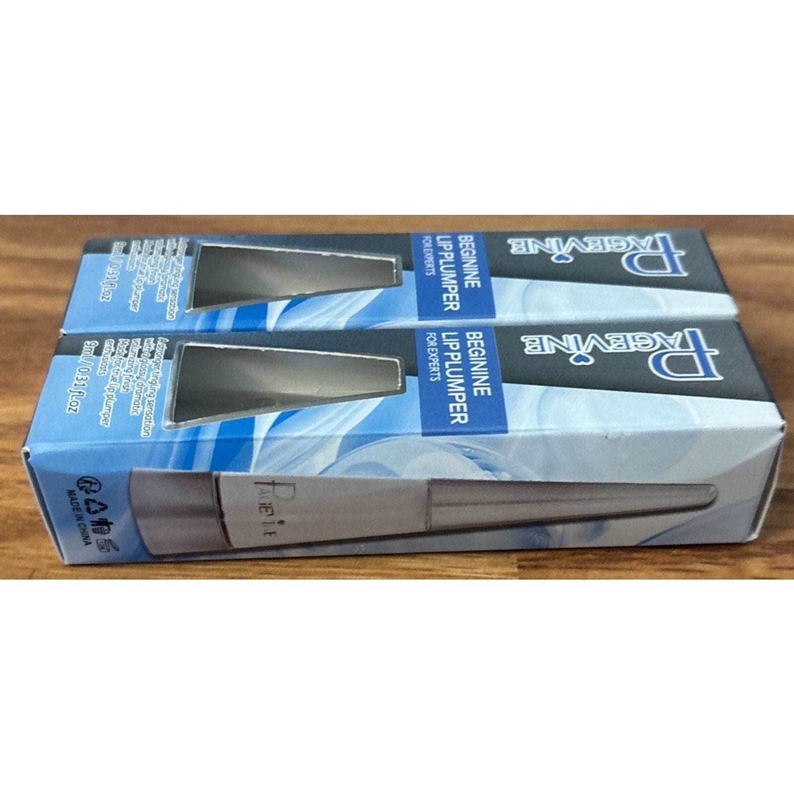 Page Vine Beginner Clear Gloss Lip Plumper Exfoliating Lip Oil Exp 11/2030