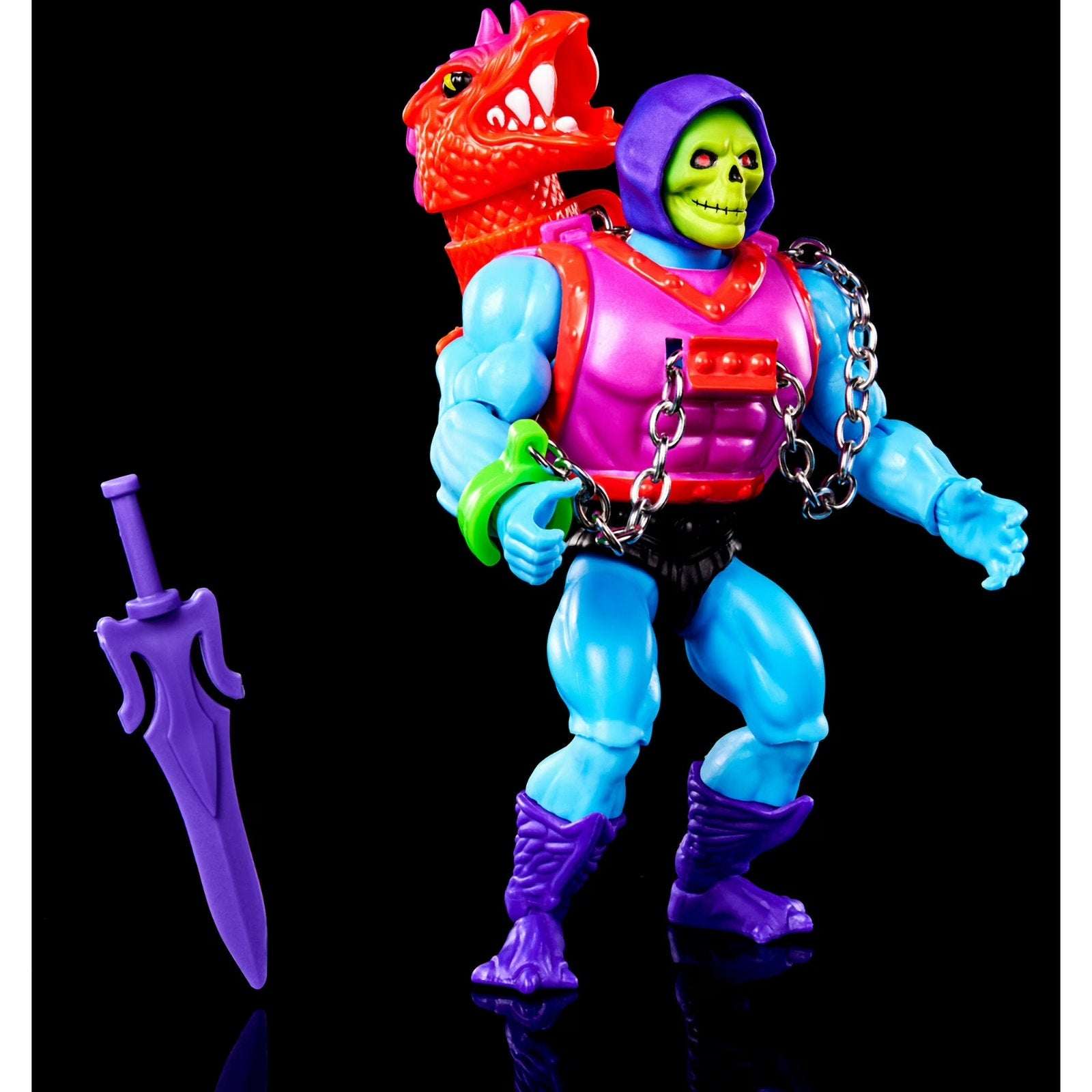 Masters of the Universe Deluxe Dragon Blaster Skeletor 2022 w/ Spraying Dragon