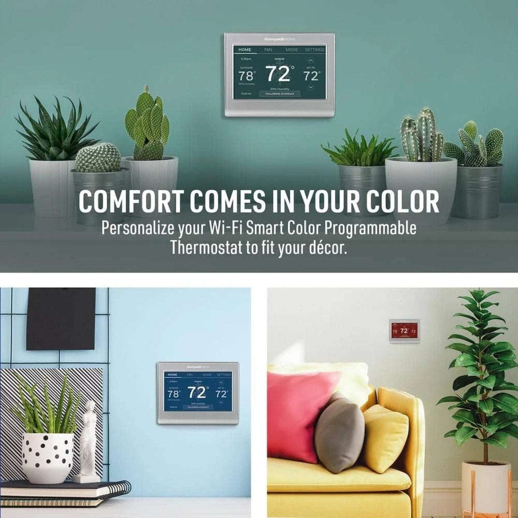 Honeywell Home Wi-Fi Smart Color 7-Day Programmable Thermostat with Touchscreen