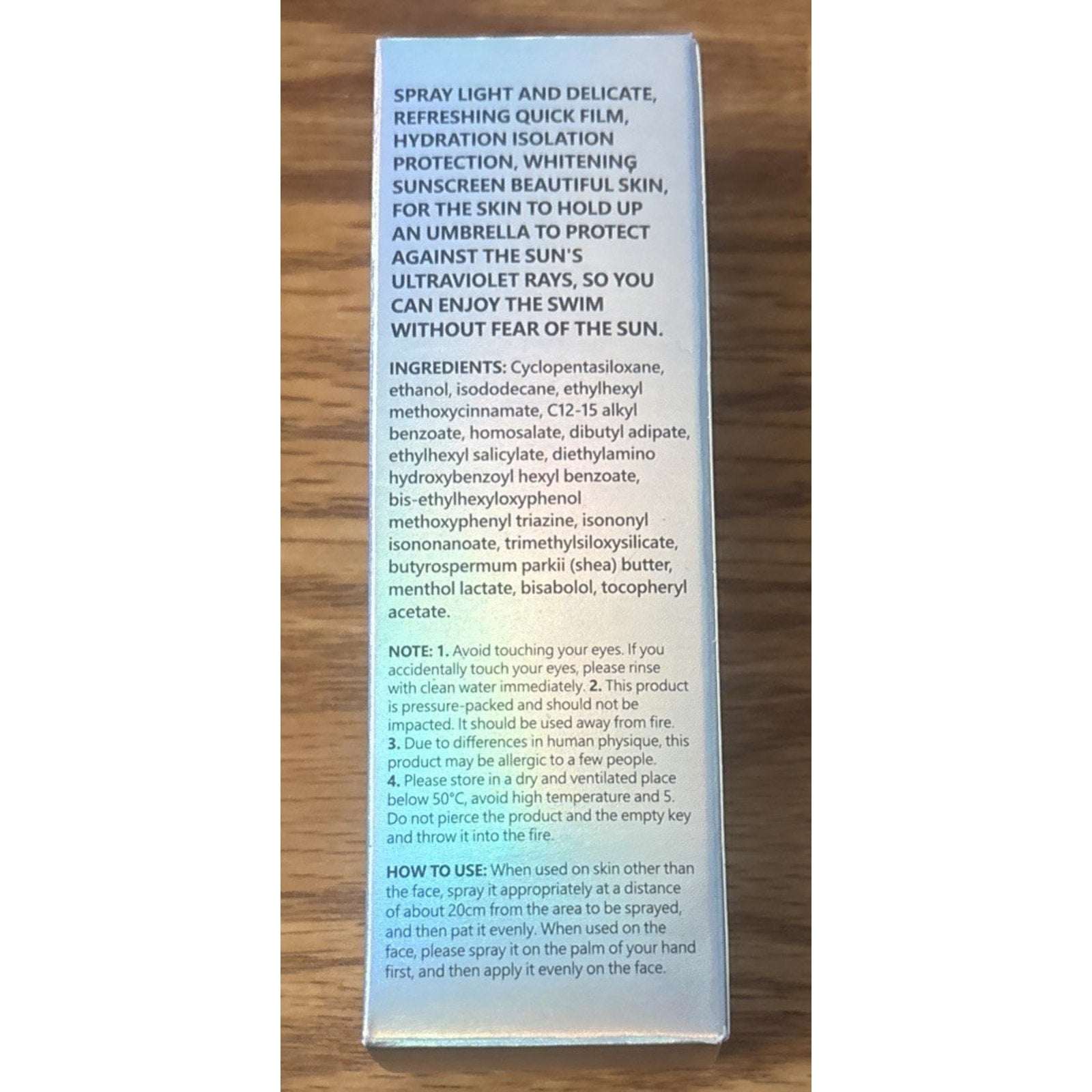 Pagevine Summer Sunday SPF 50 Watermelon Cool Moisturizing Sunscreen Spray