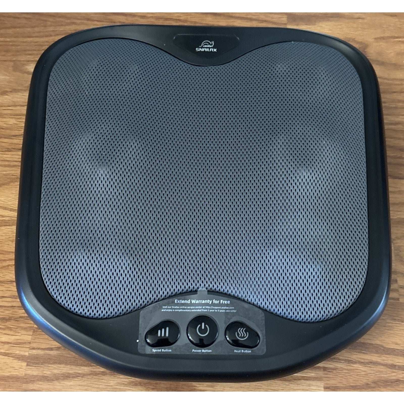 Snailax Shiatsu Foot Massager Deep Kneading Massager with Heat & Washable Cover