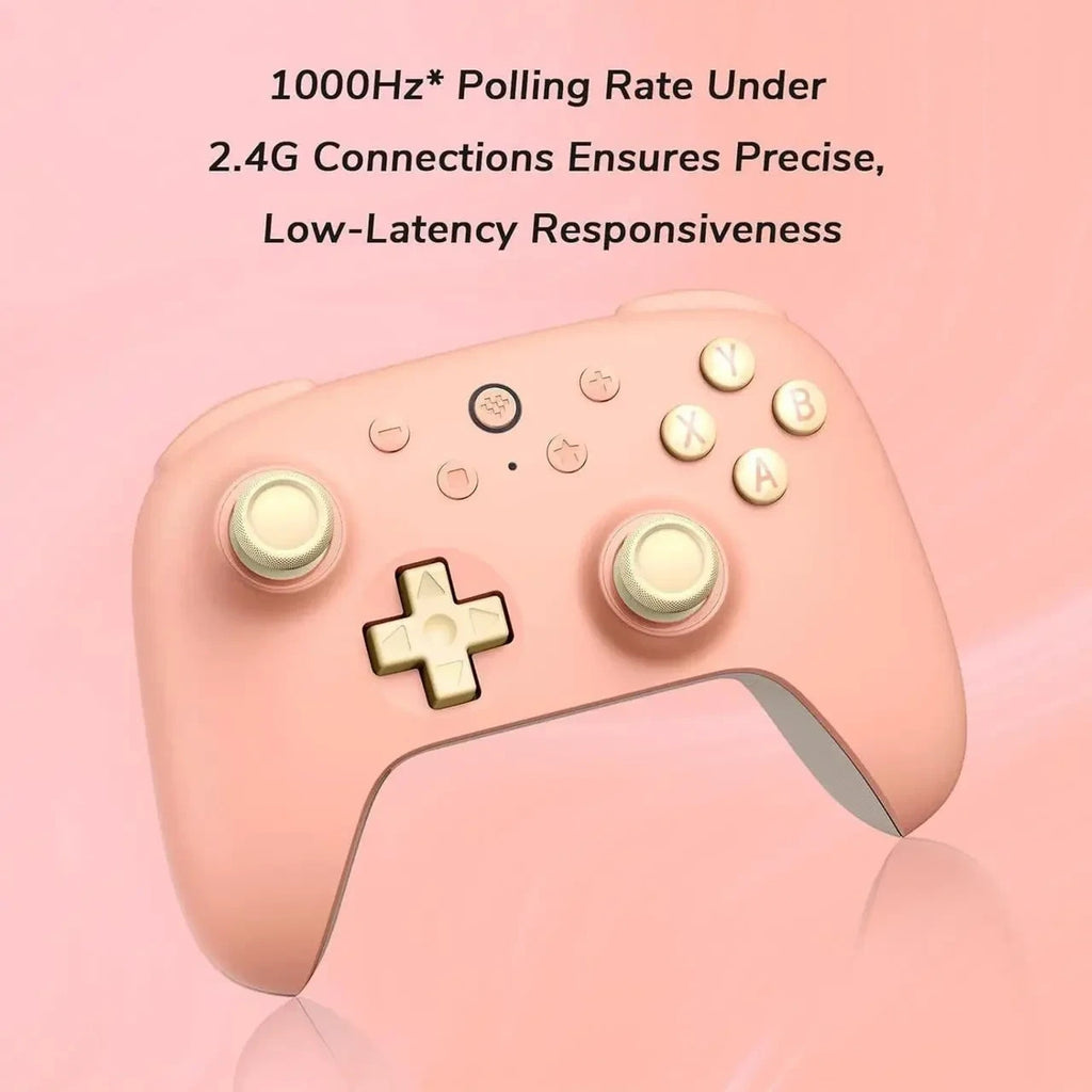 8BitDo Ultimate 2C Wireless Controller Peach 2.4G Bluetooth USB PC Android