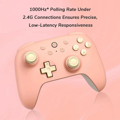 8BitDo Ultimate 2C Wireless Controller Peach 2.4G Bluetooth USB PC Android