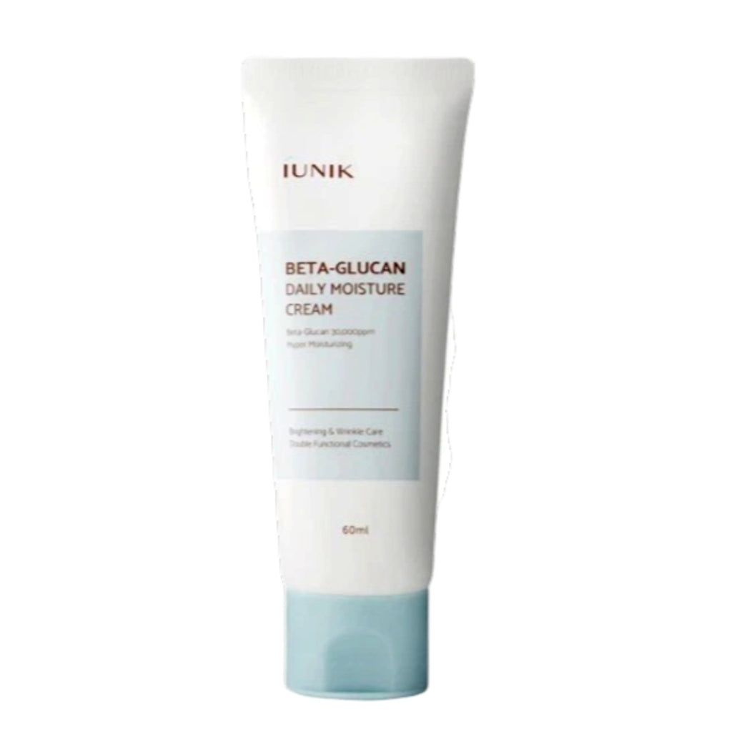 iUNIK Beta Glucan Daily Moisture Cream & Power Moisture Serum 60ml 50ml K-Beauty