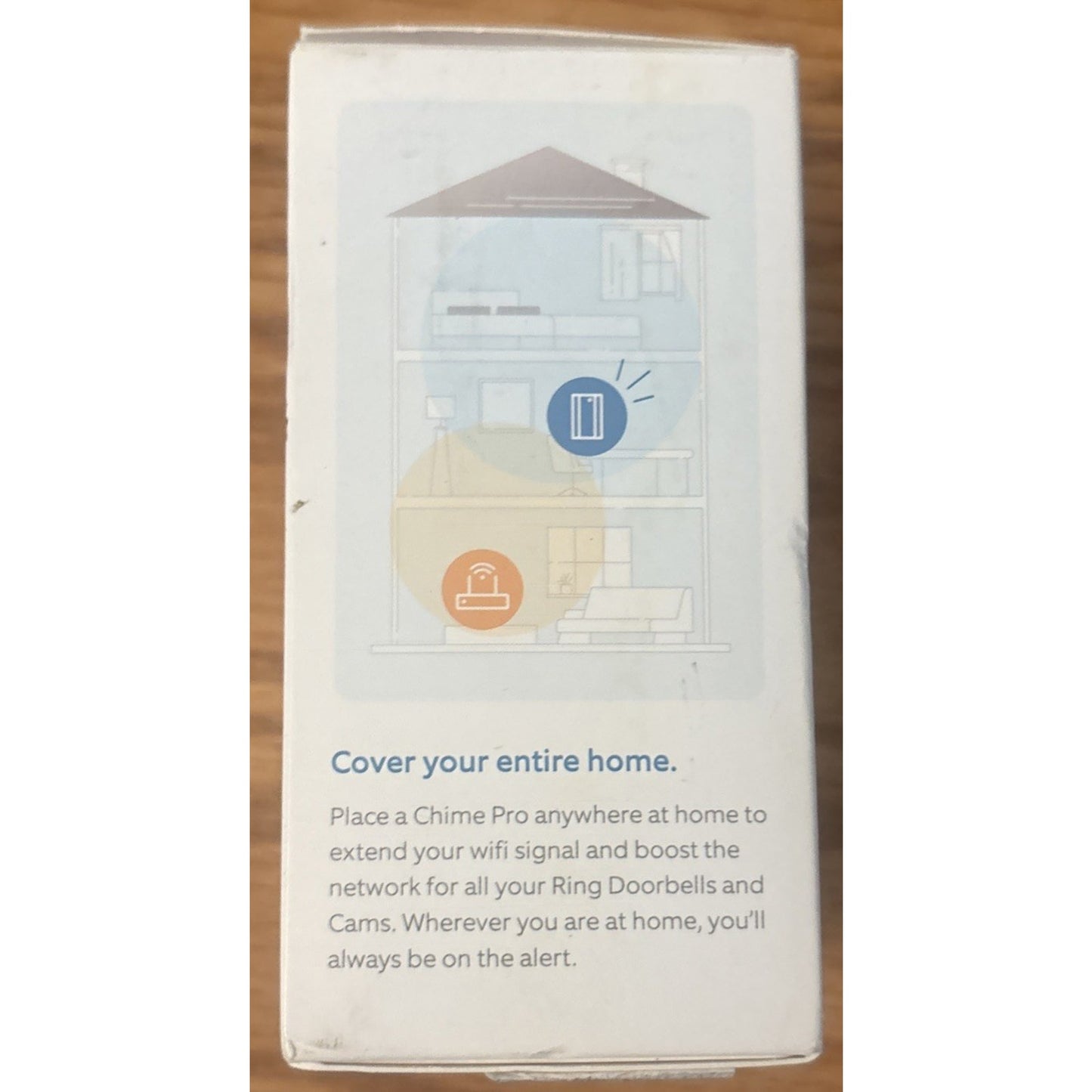 Ring Chime Pro WiFi Extender & Doorbell Chime w/ Built-in Nightlight Plug-In NEW