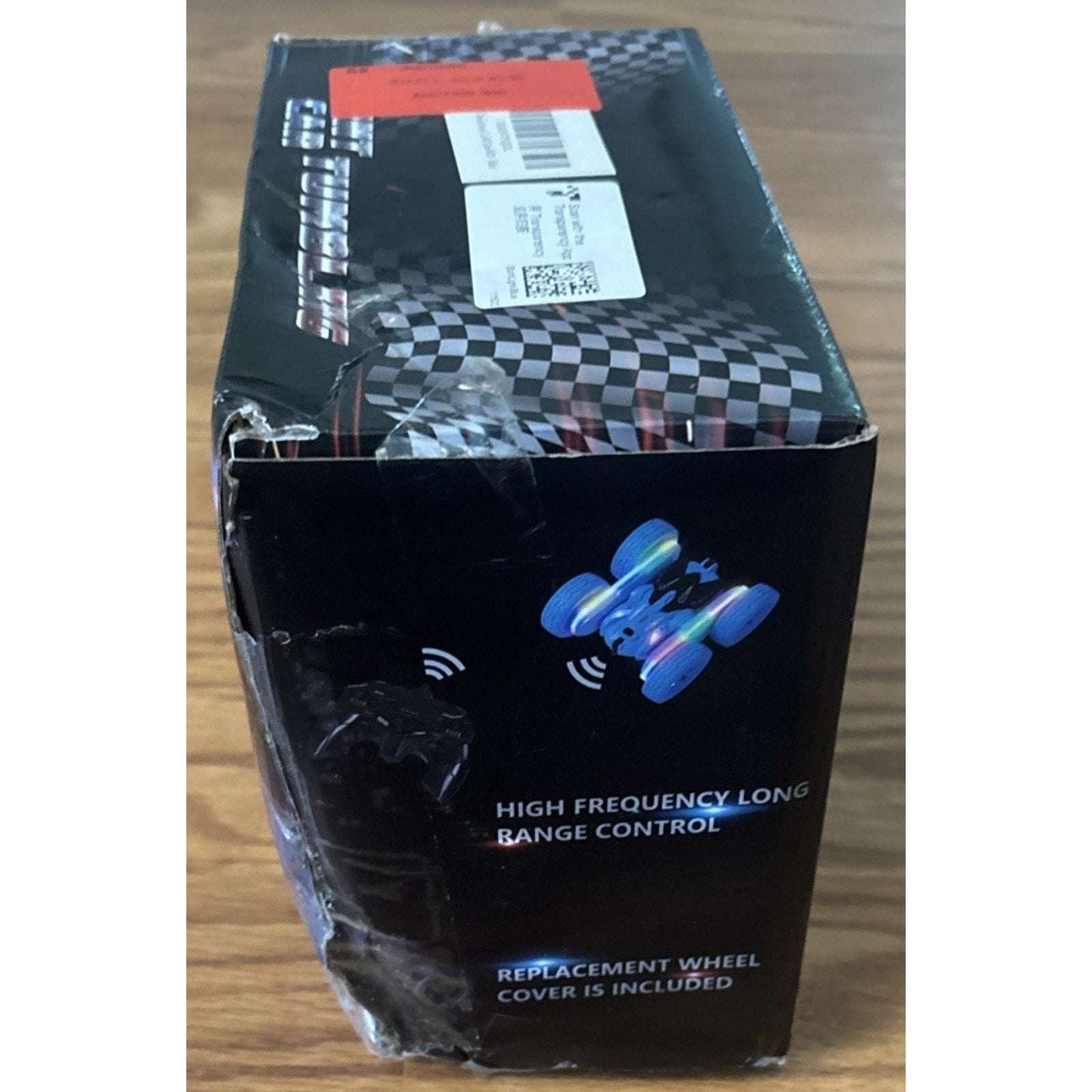 4WD Stunt RC Car Double-Sided 360° Rotating Drift Remote Control Truck w/ Lights