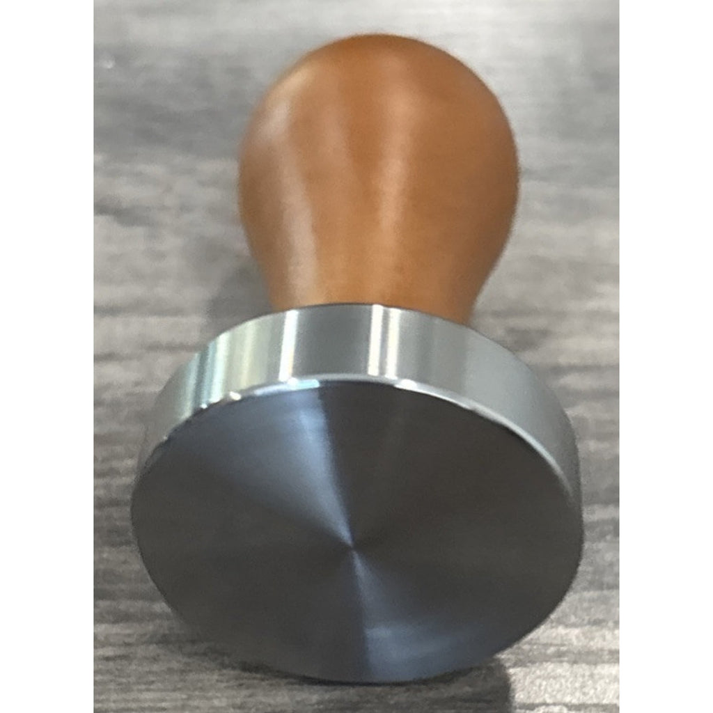 51mm Espresso Coffee Tamper w/ Wooden Handle & Stainless Steel Base +Stencil Kit