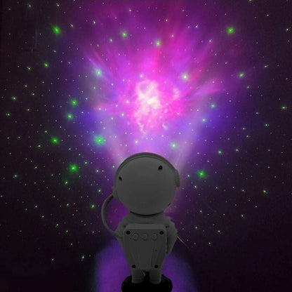 Astronaut Galaxy Projector Nebula & Star Night Light w/ Remote Control & Timer