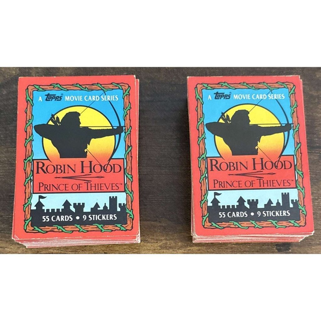 1991 Topps Robin Hood Prince of Thieves Trading Cards 1-55 2 Sets(1/Full & 1/-1)