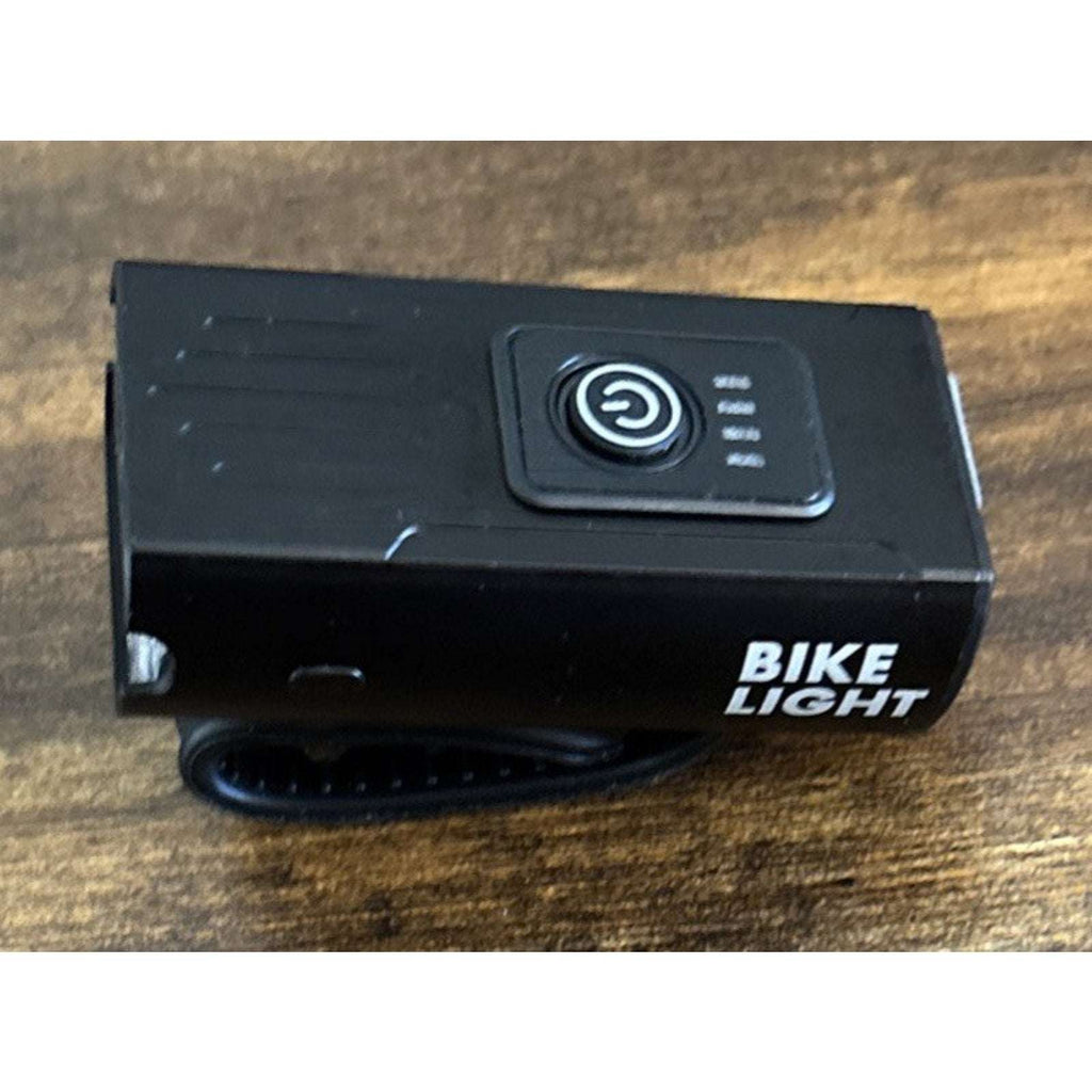 Front & Rear Bike Lights - Shockproof Waterproof 1500lm 6 Modes USB Rechargeable