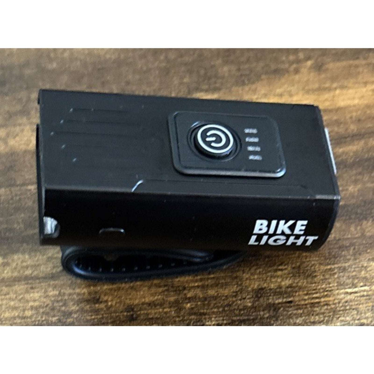 Front & Rear Bike Lights - Shockproof Waterproof 1500lm 6 Modes USB Rechargeable
