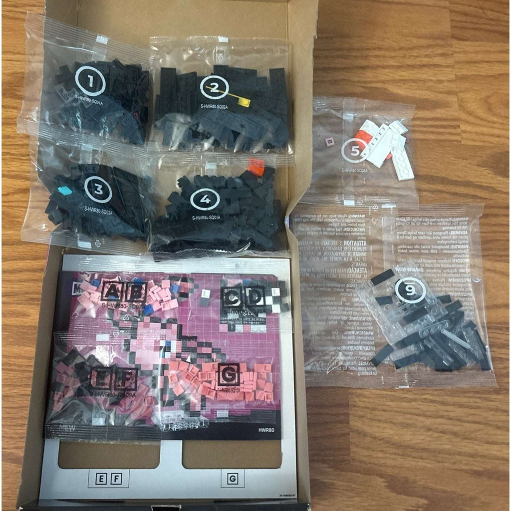 MEGA BLOKS Pokemon Mew Pixel Art 434 Piece Building Toy Set HWR80 - Retired 2025