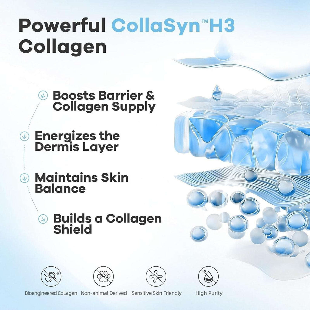 Aviray H3 Recombinant Collagen Boost Barrier Face Repair Serum 1.1oz Anti Aging