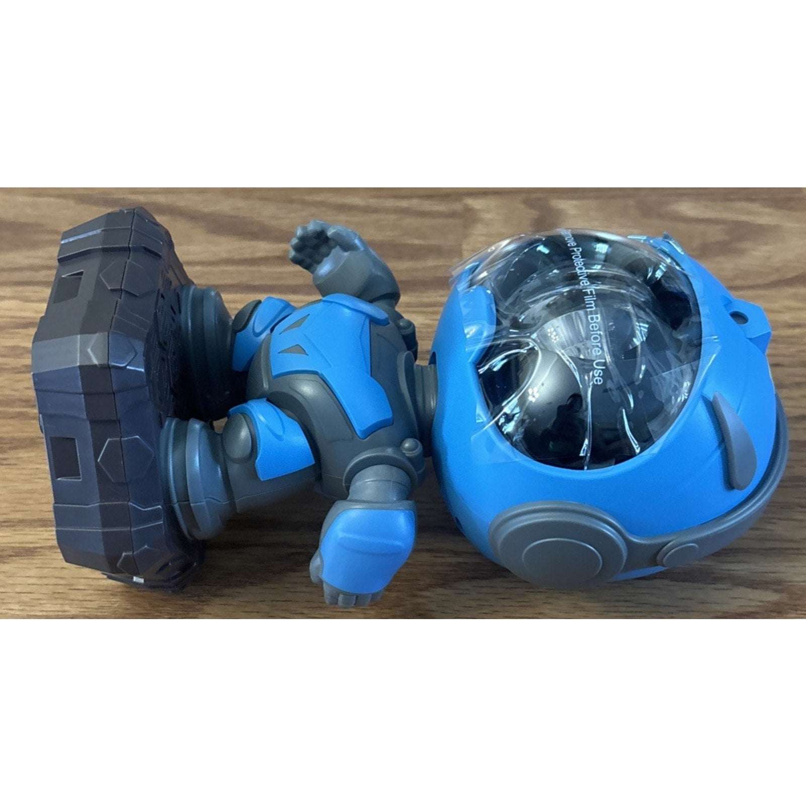 BLUE Robot Astronaut Galaxy Star Projector Lamp & Bluetooth Speaker w/ Remote