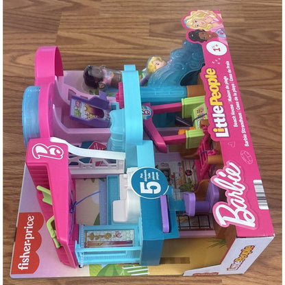 Fisher-Price Little People Barbie Beach House Playset Figures and Accessories