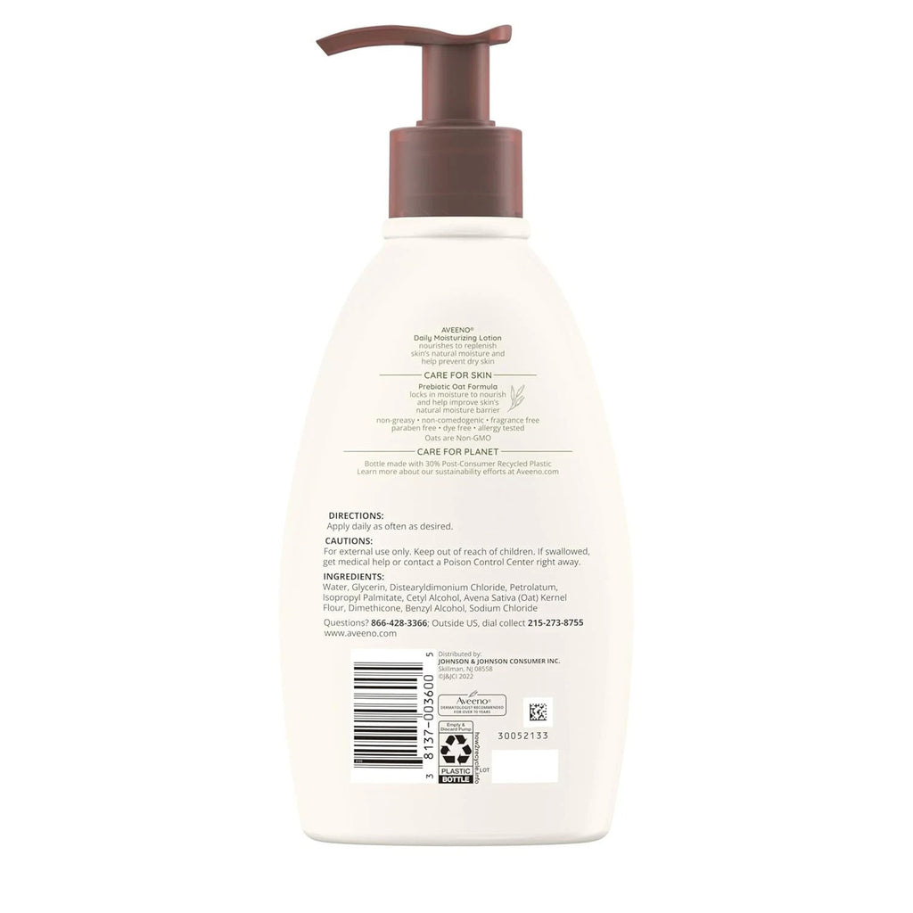 Aveeno Daily Intense Moisturizing Body Lotion w/ Prebiotic Oat - 12 fl oz - NEW