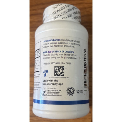 250 Tabs Biotics Research Hydro-Zyme Betaine Hydrochloride HCL Gut Hydrozyme