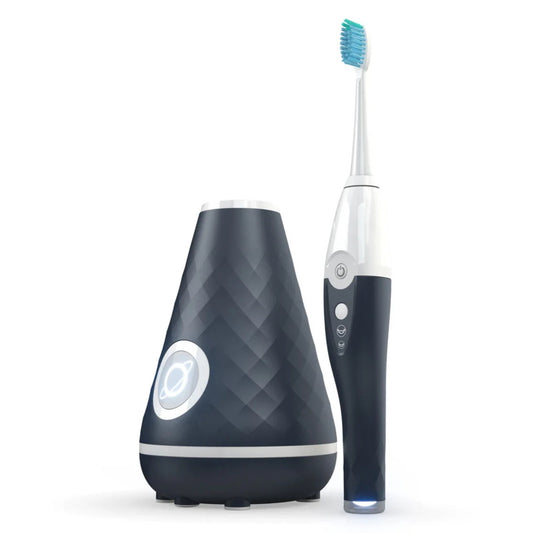 Tao Clean UMMA DIAMOND Sonic Toothbrush with UV Sanitizing Cleaning Station Blue