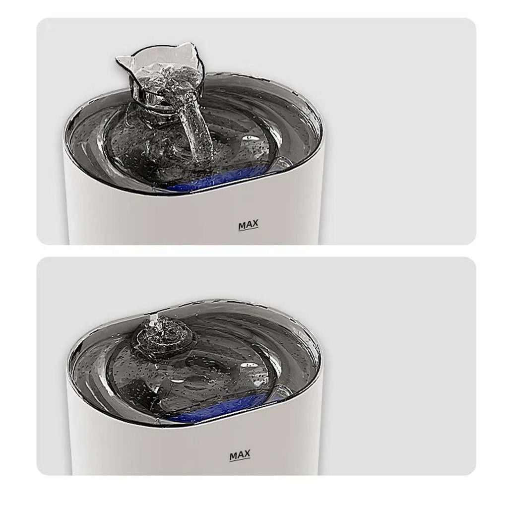 2.2L/74oz Automatic Pet Drinking Fountain Circulating Water Dispenser Cat Dog